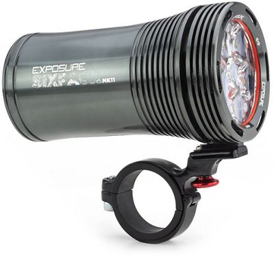 Exposure Six Pack Mk11 Front Bike Light - Gun Metal Black, Gun Metal Black